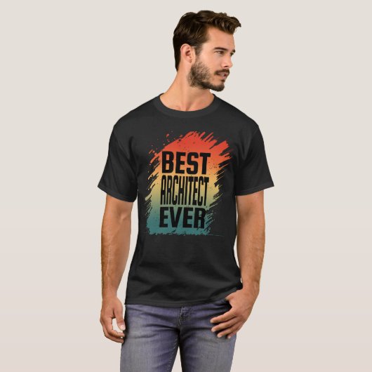 史上最高の建築家 Tシャツ (正面フル)
