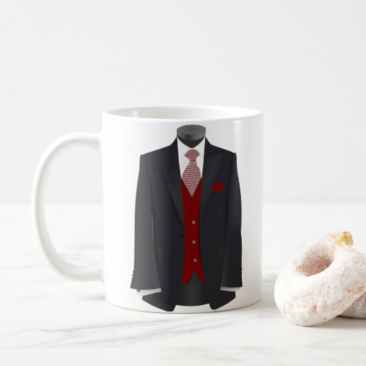 史上最高の新郎 コーヒーマグカップ (ドーナツ)