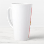 史上最高の母への心からの賛辞 カフェラテマグ (左アングル)