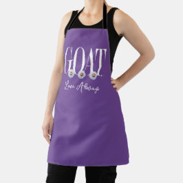 「史上最高の母」デイジーアート付き エプロン