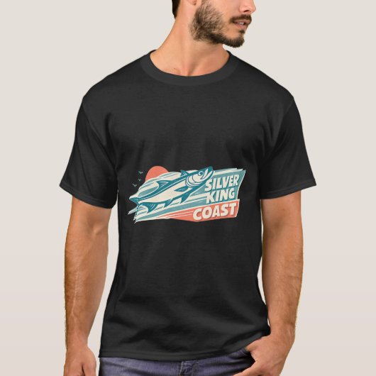 史上最高の父と息子のフィッシングパートナー Tシャツ (正面)