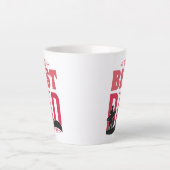 史上最高の父 カフェラテマグ (正面)