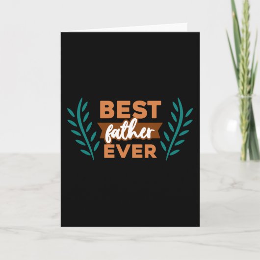 史上最高の父 カード (正面)