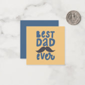史上最高の父 ノートカード (正面/裏面インサイチュ)