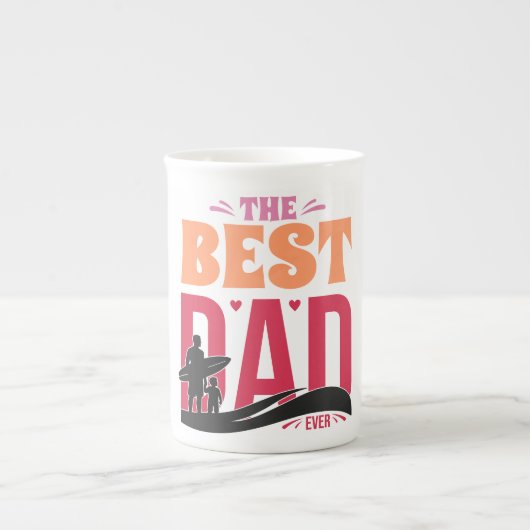 史上最高の父 ボーンチャイナマグカップ (正面)