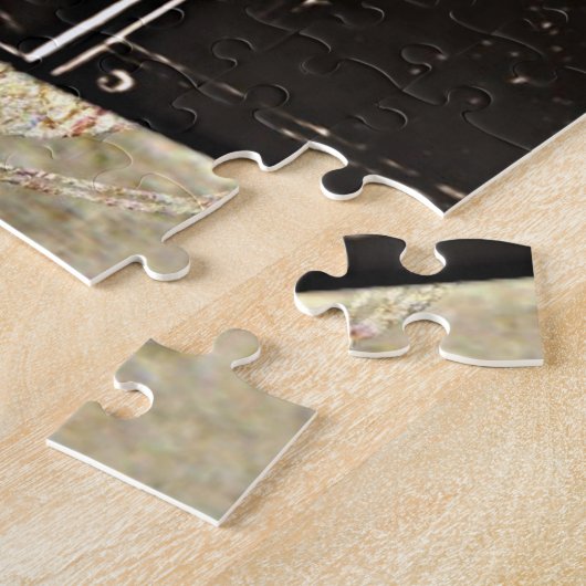 史上最高の父 ヴィンテージ カメラ 父の日 最大 ジグソーパズル (側面)