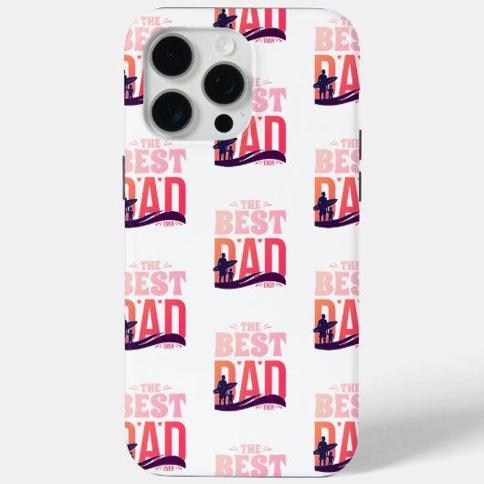 史上最高の父 Case-Mate iPhoneケース (裏面)