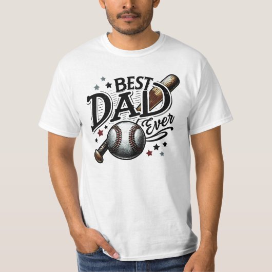 史上最高の父 Tシャツ (正面)