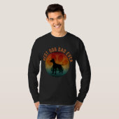 史上最高の犬の父 Tシャツ (正面フル)