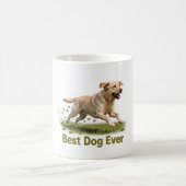 史上最高の犬コーヒーマグ コーヒーマグカップ (中央)