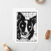 史上最高の犬 ノートカード (正面/裏面インサイチュ)