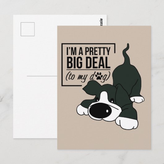 史上最高の犬 ポストカード (正面/裏面)