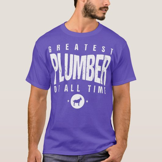 史上最高の配管工 プランバーズデー1日目 ゴート Tシャツ (正面)