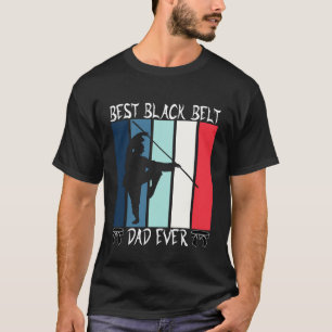 史上最高の黒帯パパ Tang Soo Do 韓国の旗 c Tシャツ