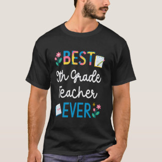 史上最高の9年生の先生 愛すべき先生への感謝 Tシャツ
