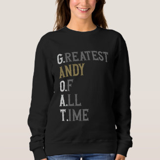 史上最高のAndy GOAT アンディ スウェットシャツ