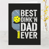 史上最高のDink＆Dad ピックルボール カード (黄色い花)