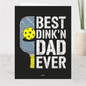 史上最高のDink＆Dad ピックルボール カード (裏面)