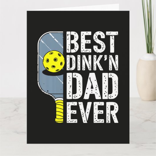 史上最高のDink＆Dad ピックルボール カード (正面)