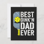 史上最高のDink＆Dad ピックルボール カード (裏面)
