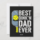 史上最高のDink&Dad ピックルボール シーズンカード (裏面)