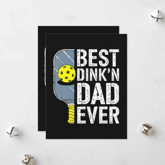 史上最高のDink&Dad ピックルボール シーズンカード (正面/裏面インサイチュ)