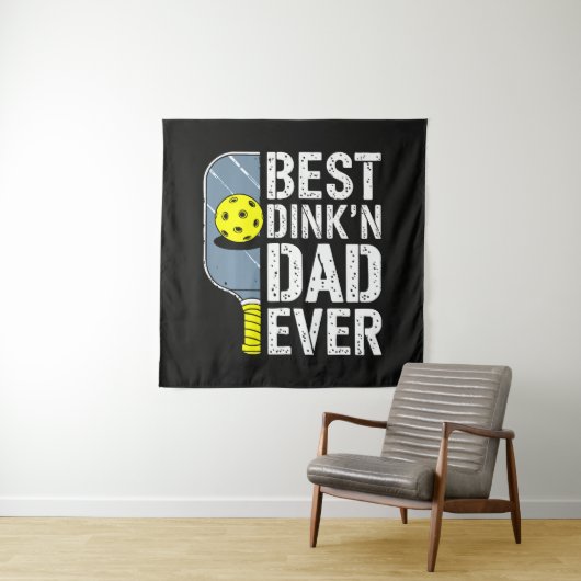 史上最高のDink＆Dad ピックルボール タペストリー (インサイチュ)