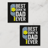 史上最高のDink＆Dad ピックルボール ノートカード (正面/裏面)