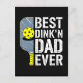 史上最高のDink＆Dad ピックルボール ポストカード (正面)