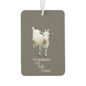 史上最高のGOAT カーエアーフレッシュナー (裏面)