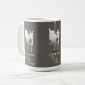 史上最高のGOAT コーヒーマグカップ (正面左)