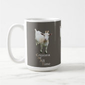 史上最高のGOAT コーヒーマグカップ (左)