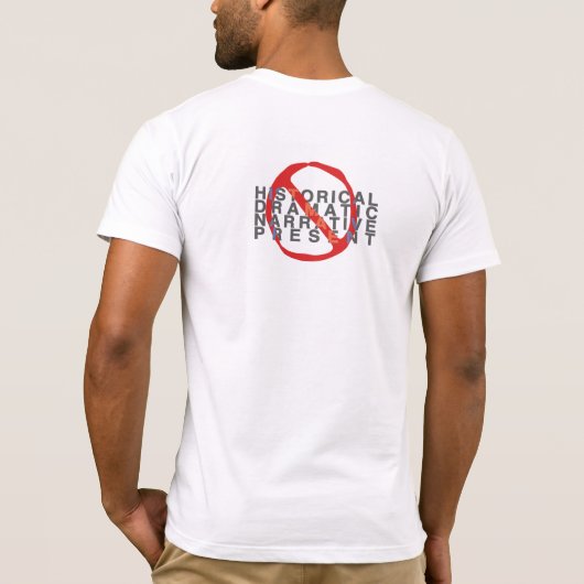史実 Tシャツ (裏面)