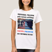 右および離れ（光） Tシャツ (正面)