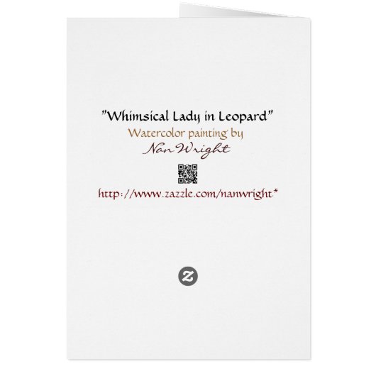 右お洒落帽子の女性 (裏面)