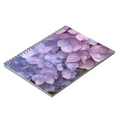 右か左利きのアジサイのノート ノートブック (左側)