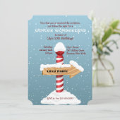 右この方法パーティの招待状 招待状 (スタンド正面)