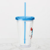 右すごい拳を上げた男 アクリルタンブラー (右)