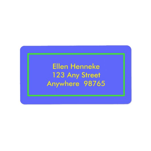 右だ! ラベル (正面)