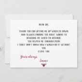 「右にスワイプしてよかった」というおもしろいロマンチックデートすること シーズンカード (裏面)