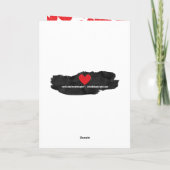 右にスワイプしてよかった – バレンタインデーカード シーズンカード (裏面)