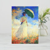 右にパラソルを置いたモネの女性 セーブザデート (スタンド正面)