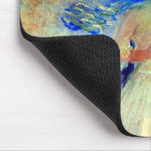 右にパラソルを置いたモネの女性 マウスパッド (コーナー)