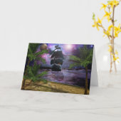 右に二つ星。 カード (黄色い花)