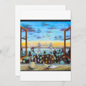 右に二つ星。ピーターパンインスパイアアート (正面/裏面)