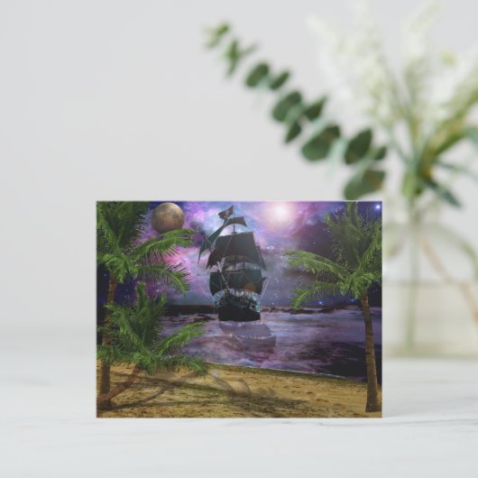 右に二つ星。 ポストカード (スタンド正面)