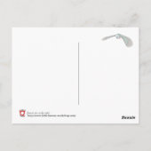 右に二つ星。 ポストカード (裏面)