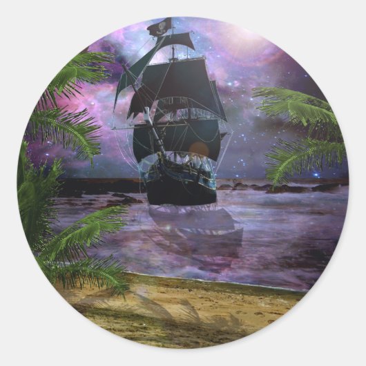 右に二つ星 ラウンドシール (正面)