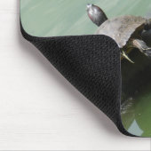 右のカメのマウスパッド マウスパッド (コーナー)