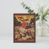 右の内翼面のトーマスの祭壇の断片 ポストカード (スタンド正面)